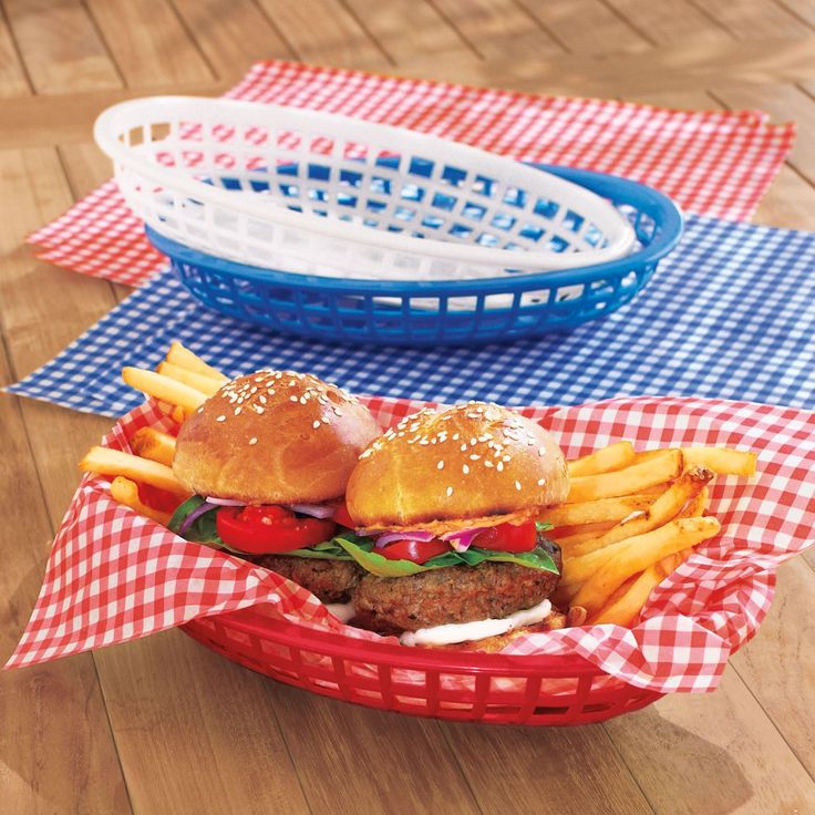 Custom Food Basket Liner