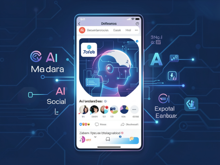AI social media