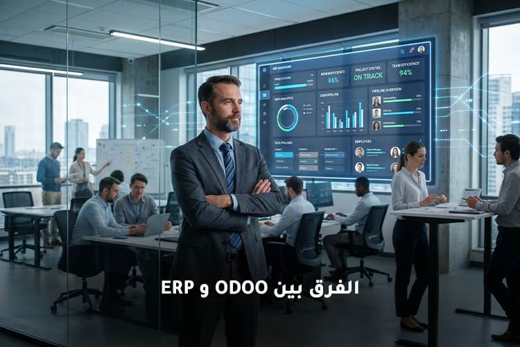 الفرق بين Odoo و ERP Next