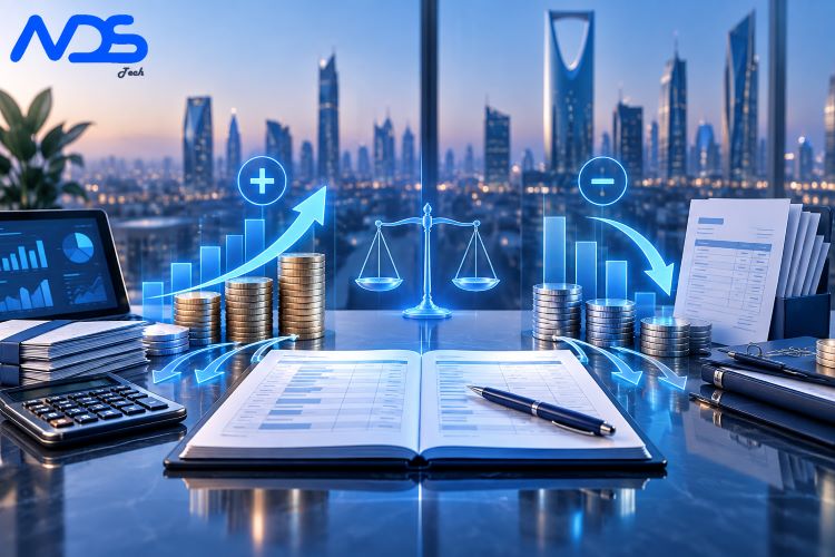 المدين والدائن في المحاسبة والفرق بينهما بالأمثلة